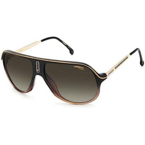 Carrera SAFARI65/N Dccha Brown Fade Sunglasses with Brown Gradient Lenses