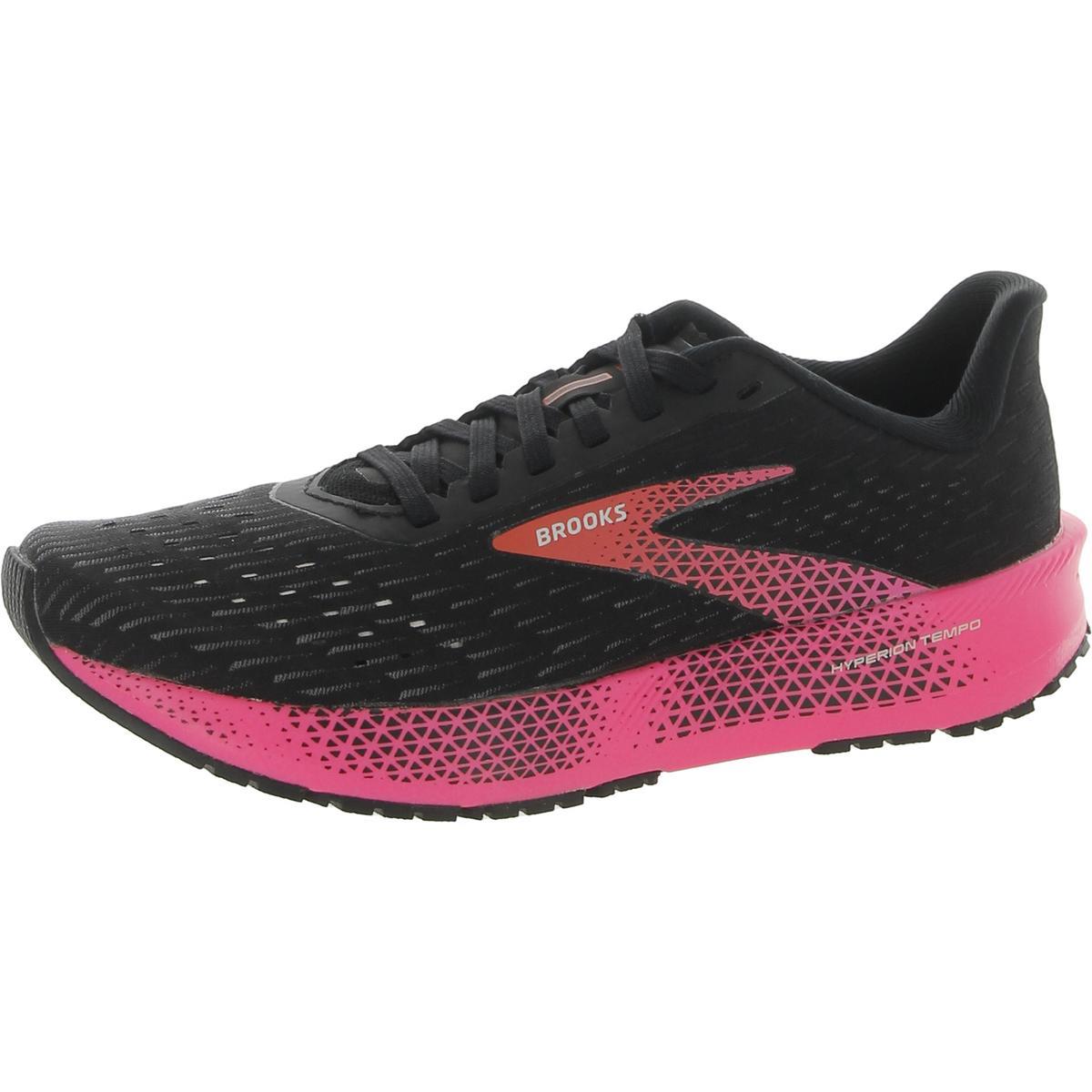 Brooks Womens Hyperion Tempo Gym Athletic and Training Shoes Sneakers Bhfo 5772 Black/Pink/Hot Coral