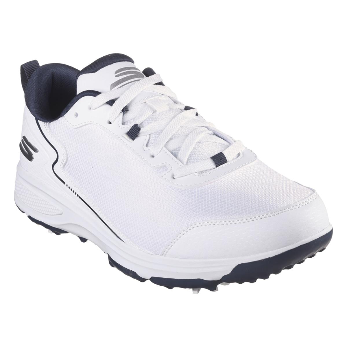 Skechers Men`s Torque Sport Fairway Relaxed Fit Soft Spike Golf Shoe White/Navy