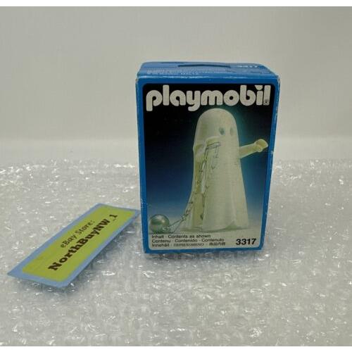 Playmobil 3317 Ghost Glow in The Dark Halloween Old Stock Rare