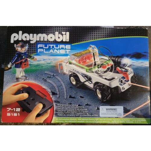 Playmobil Future Planet 5151 Explorer Quad with IR Knockout Cannon E Ranger RC