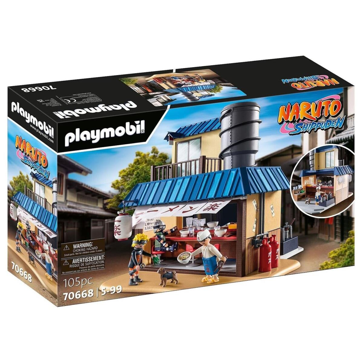Playmobil Naruto Shippuden Ichiraku Ramenshop Building Set 70668 IN Stock