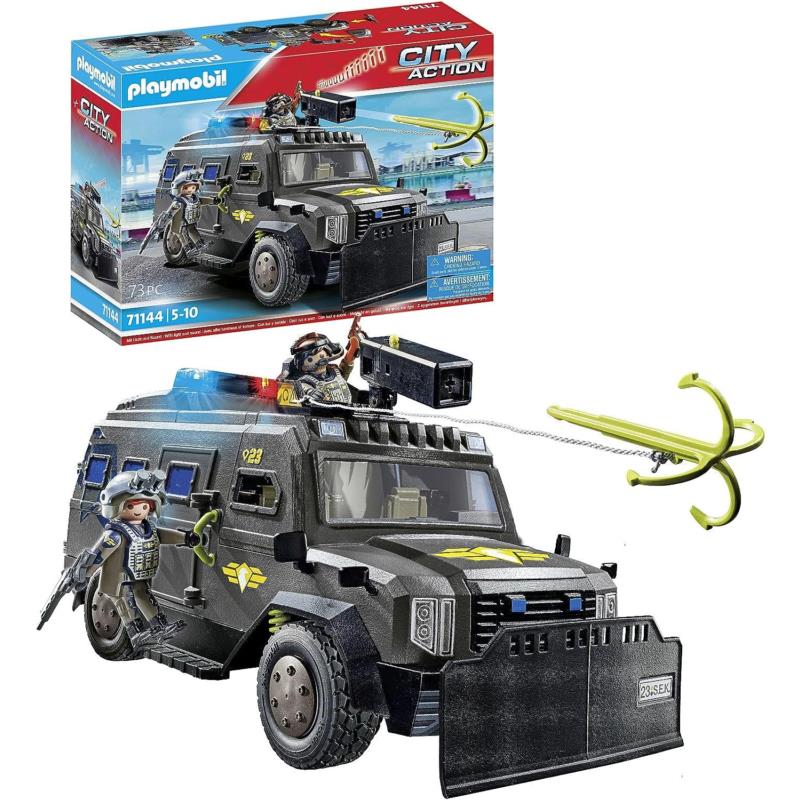 Playmobil Tactical Unit - All-terrain Vehicle 71144 Toy Gift