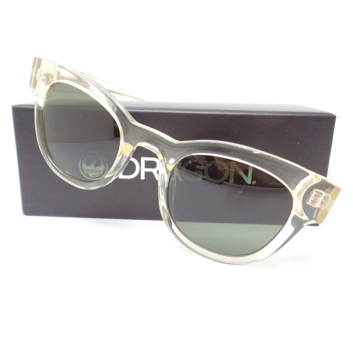 Dragon Drjett LL 740 Vintage Yellow Green 49mm Sunglasses