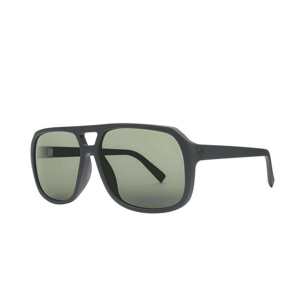 Electric Dude Sunglasses Matte Black with Grey Polarized Lens