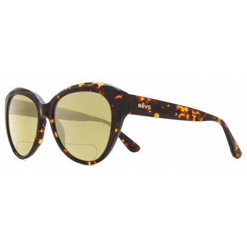 Revo Rose Cat Eye Polarized Bifocal Sunglasses in Tortoise Havana 55mm 41 Option