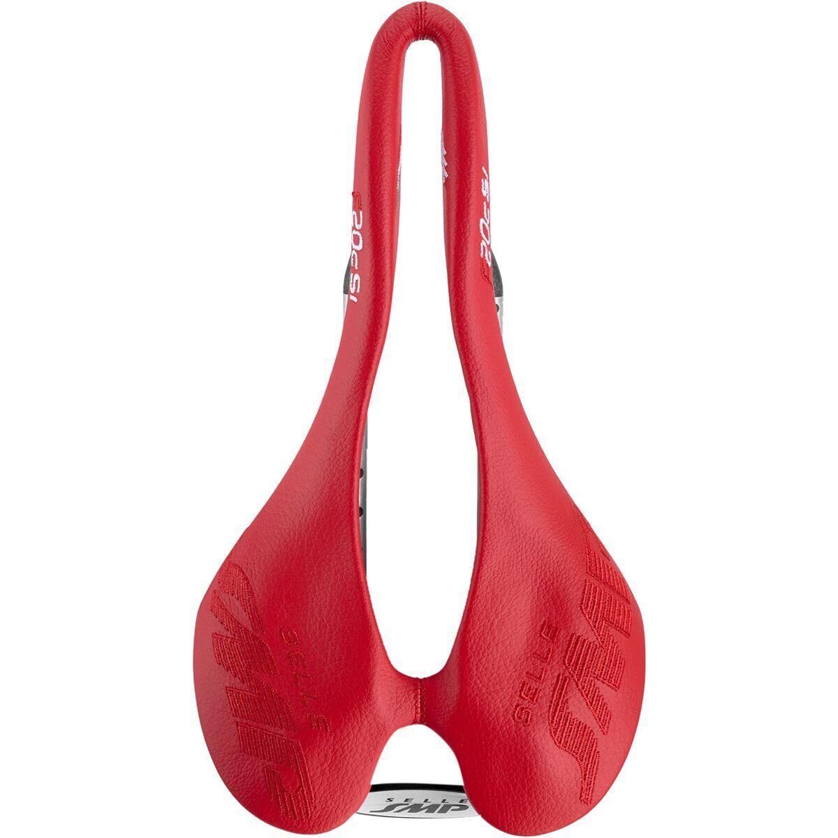 Selle Smp F20C S.i. with Carbon Rail Saddle Red 135mm