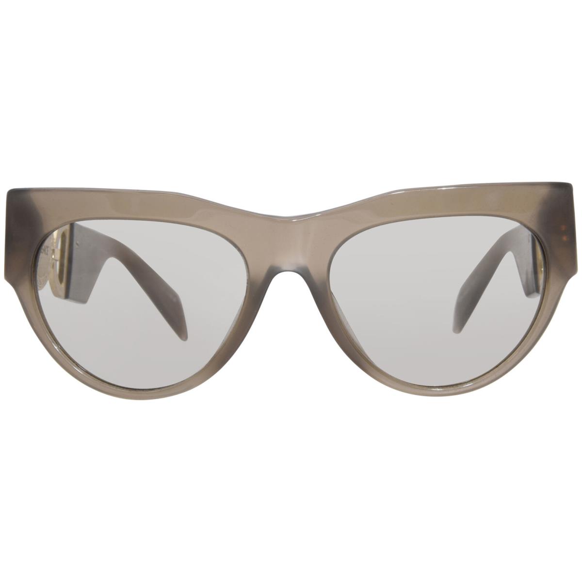 Versace VE4440U 5407/3 Sunglasses Women`s Opal Brown/light Brown Cat Eye 56mm - Frame: Brown, Lens: Brown