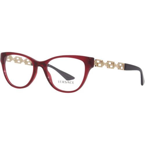 Versace VE3292 388 Bordeaux 54/18/140 Women`s Eyeglasses