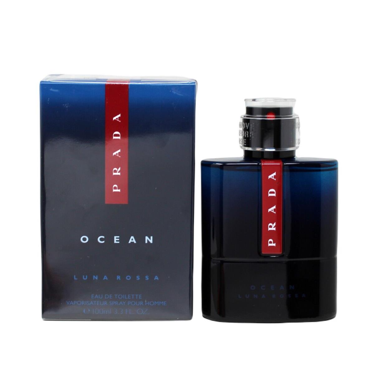 Prada Luna Rossa Ocean Eau de Parfum For Men 3.4 fl oz
