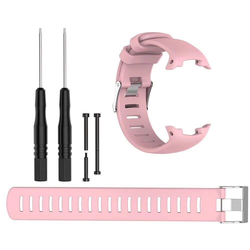 Suunto D4, D4i, D4i Novo, D4F Wrist Strap D4 D4i D4i Novo D4F Wrist Strap Scuba Dive Computer Watch Band + Pins Light Pink