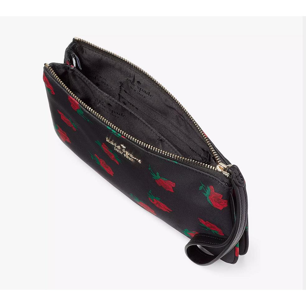 Kate Spade Chelsea The Little Better Floral Wristlet Pouch - Rose Toss Print