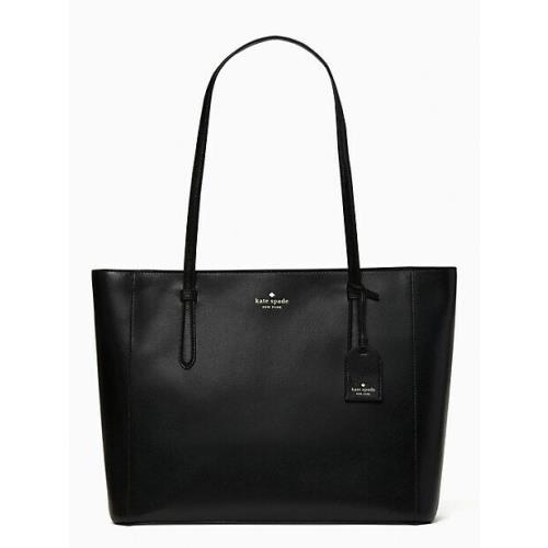 New Kate Spade Schuyler Medium Tote Saffiano Black with Dust Bag Included