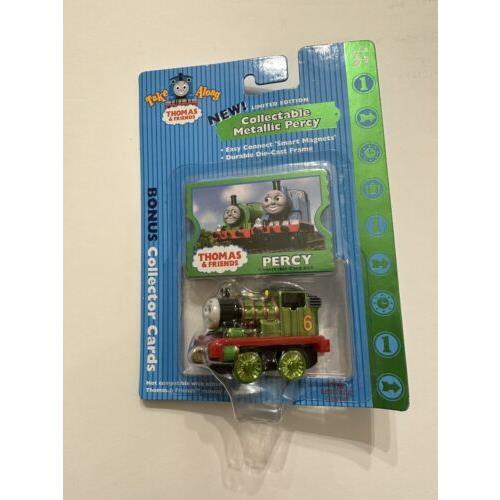 Take Along Thomas and Friends Collectable Metallic Percy Diecast Toy Rare