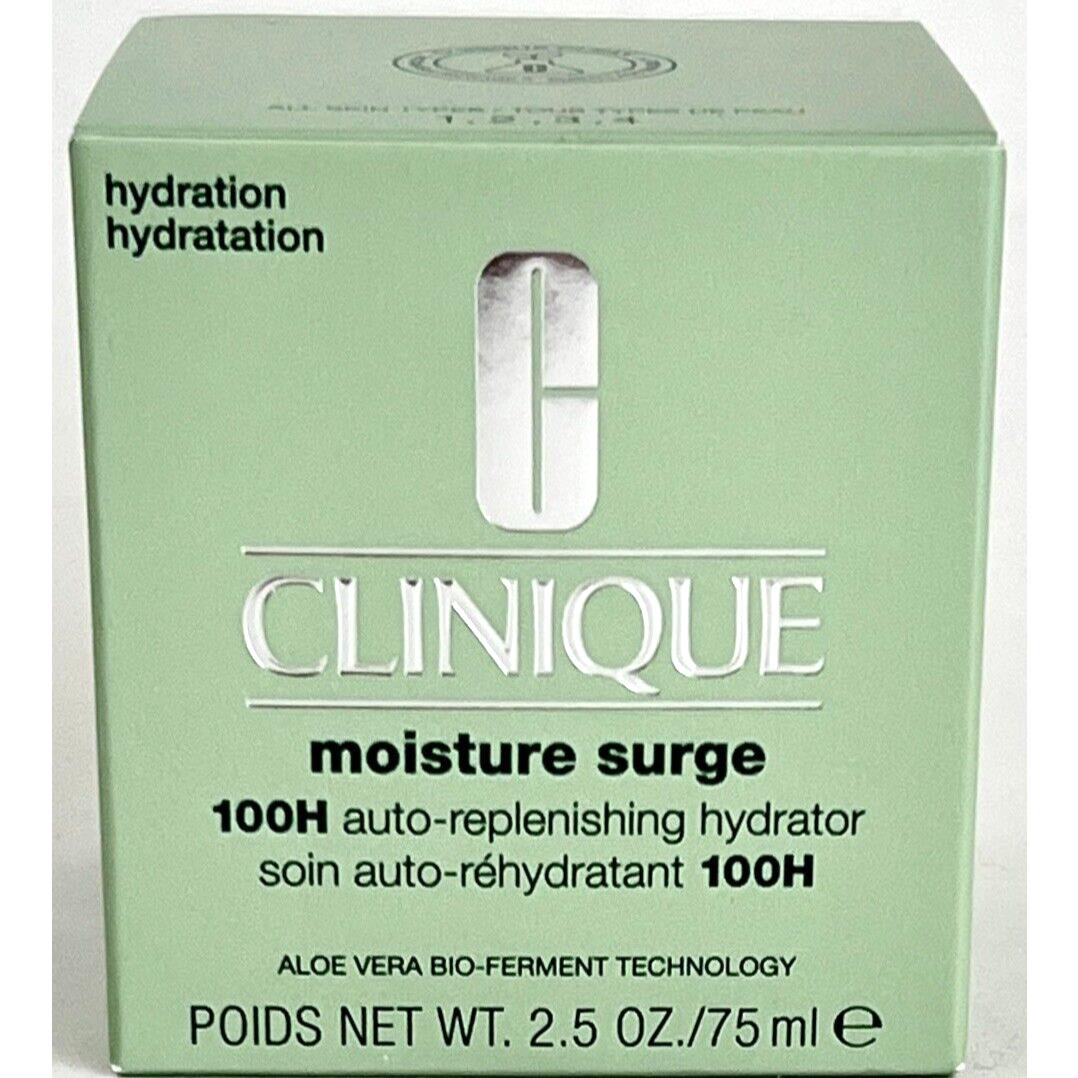 Clinique Moisture Surge Hydrator Moisturizer All Skin Types 2.5 oz