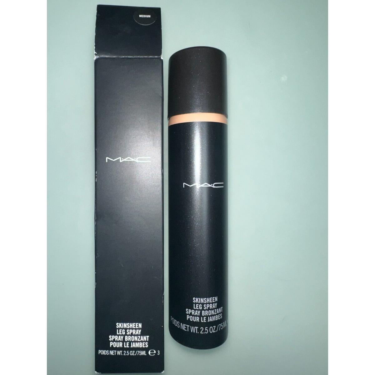 Mac Skinsheen Leg Spray Bronzer Rare Hard To Find Pick Shape