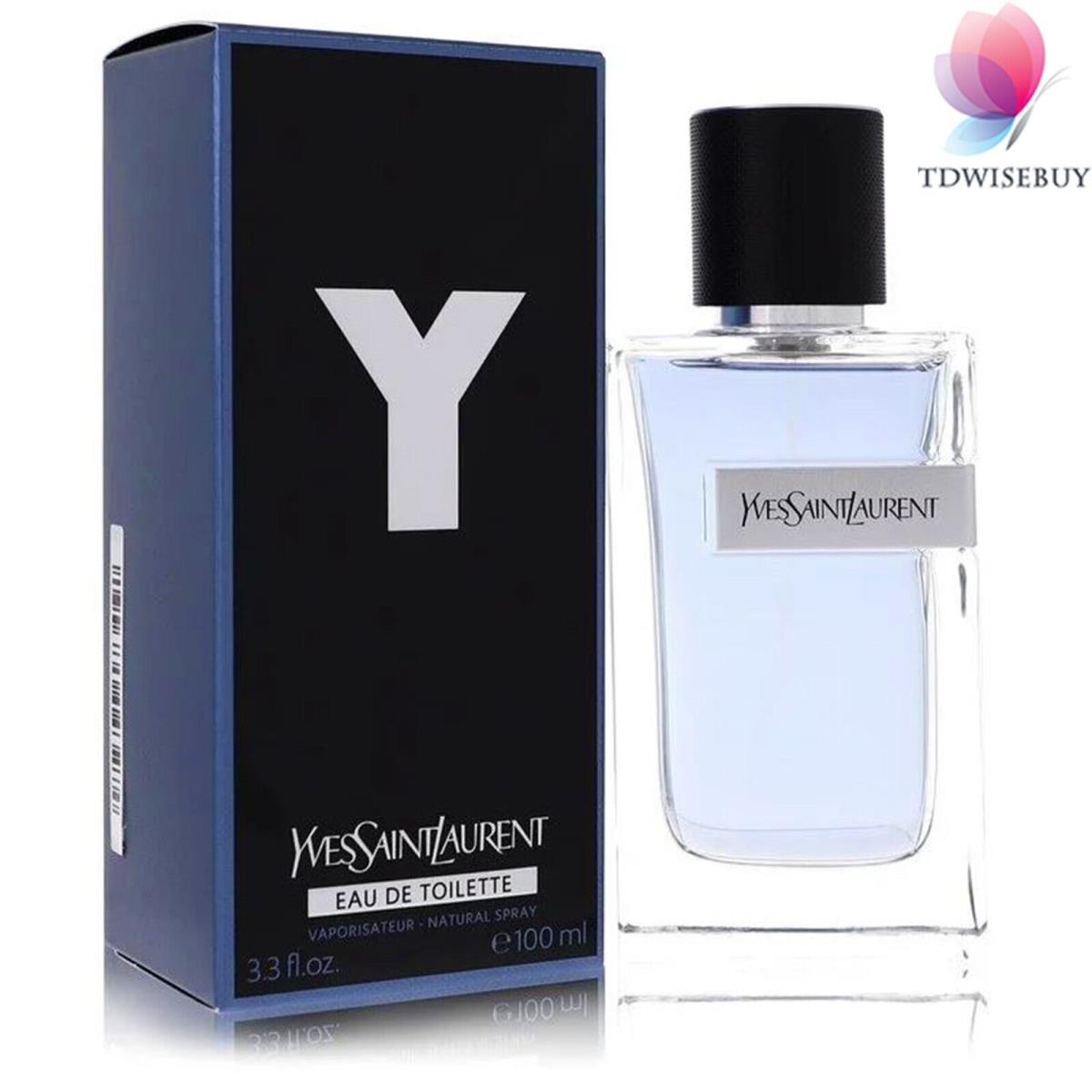 Y Cologne Men Perfume by Yves Saint Laurent Eau De Toilette Spray 3.4 oz Edt