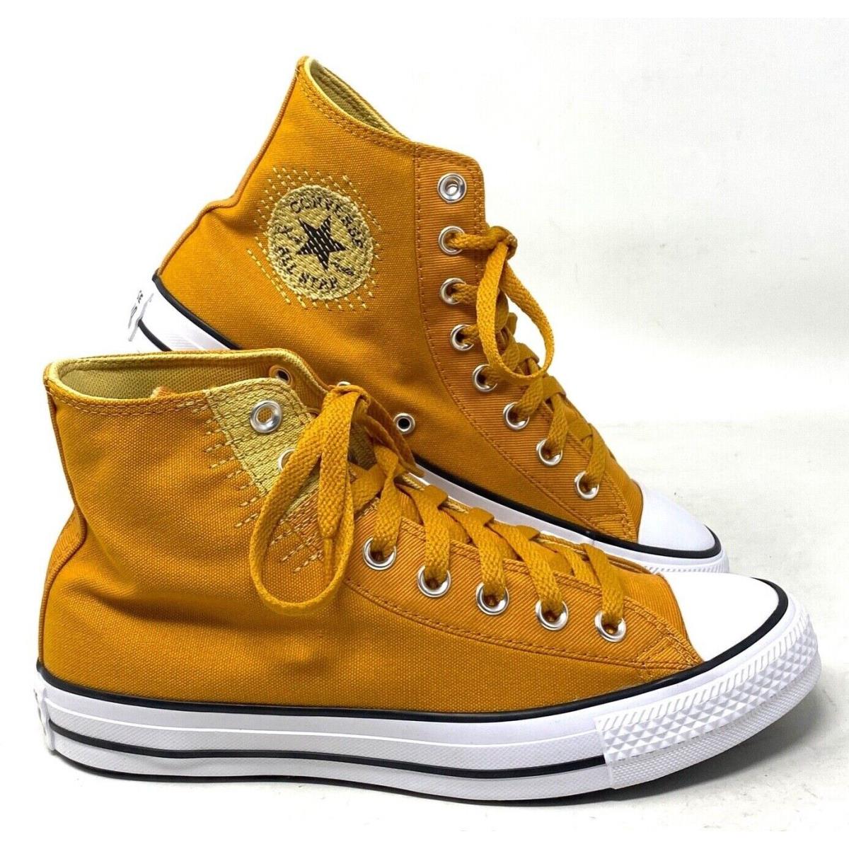 Converse Ctas High Canvas Yellow Shoes For Women Skate Sneakers Casual A05032F