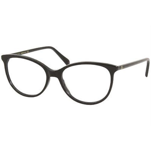 Gucci GG0550O 001 Eyeglasses Frame Women`s Black Full Rim Optical Frame 51mm