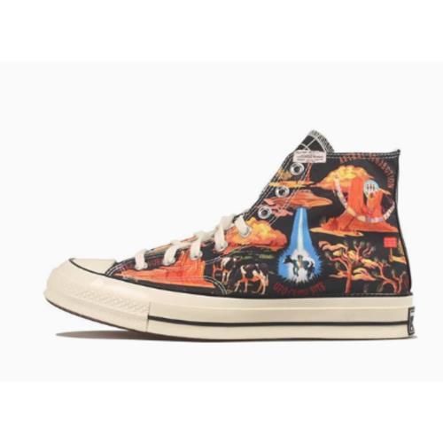 Converse Mens Shoes Chuck Taylor All-star 70 Hi `twisted Resort` Multicolor 10.5