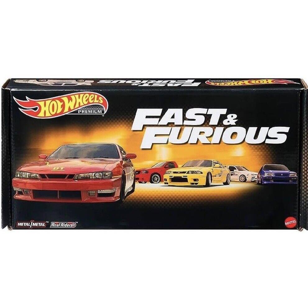 Hot Wheels Fast Furious Premium Bundle 5 Pack Exclusive - Multi-Color