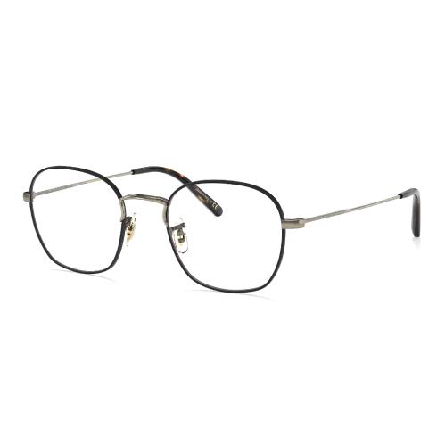 Oliver Peoples Eyeglasses Frames OV 1284 5317 48-20-145 Allinger Ant Gold/ Black - Frame: