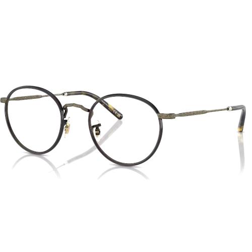 Oliver Peoples Carling OV1308 5317 48 Antique Gold Black Eyeglasses Optical