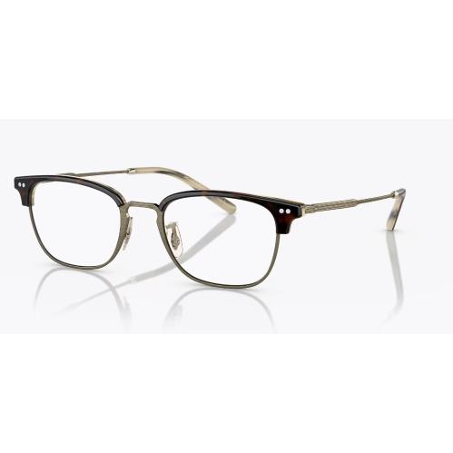 Oliver Peoples Kesten OV5468 1666 49 Antique Gold 362 Horn Eyeglasses