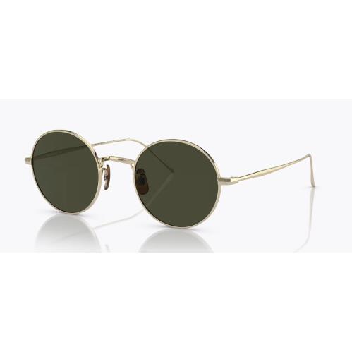 Oliver Peoples OV1293ST 5035P1 48 Pg. Ponti-3 Polarized G-15 Round Titanium