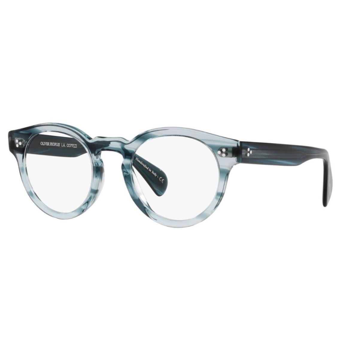 Oliver Peoples Men`s OV5475U 1704 49 Rosden Washed Lapis Opticals Optical Frame - Frame: Blue, Lens: , Other Frame: