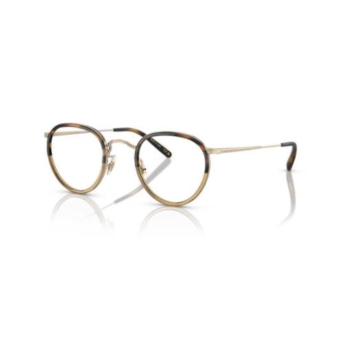 Oliver Peoples 0OV 1104 MP 2 5330 Canarywood/gold Round Men`s 48mm Eyeglasses