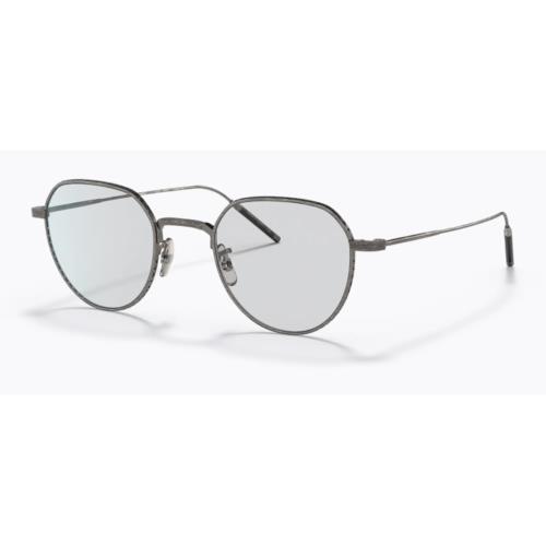 Oliver Peoples 0OV 1298T TK-4 5076 Pewter Silver Geometric Unisex Eyeglasses