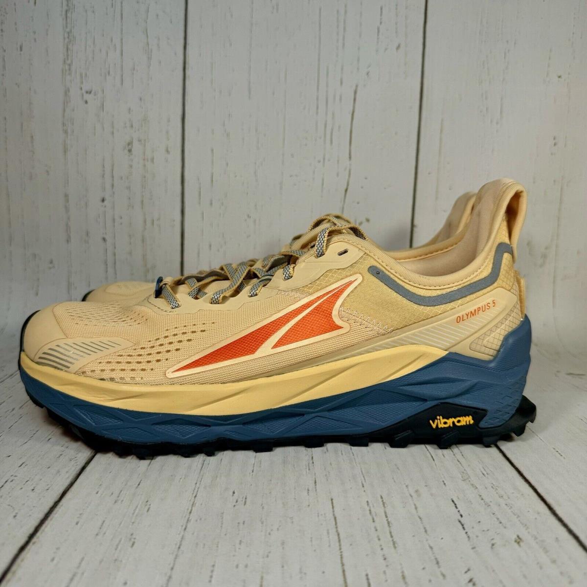 Men s Altra Olympus 5 Sand Trail Running Shoes AL0A7R6P921 Size 9.5