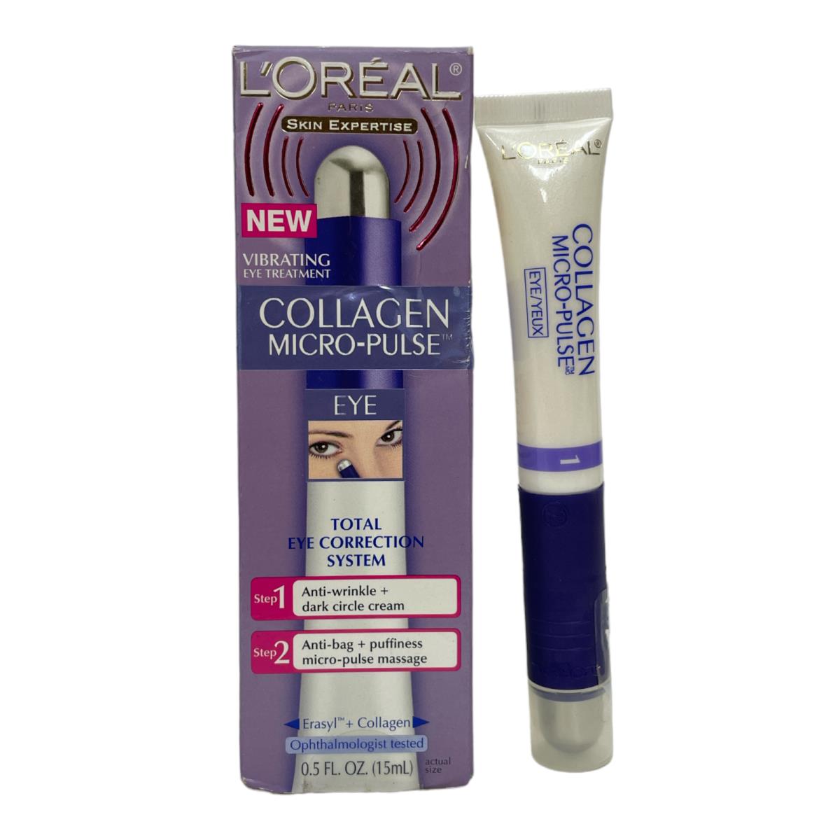 Loreal Collagen Micro-pulse Eye Correcting System 0.5fl/15ml As Seen In Pics
