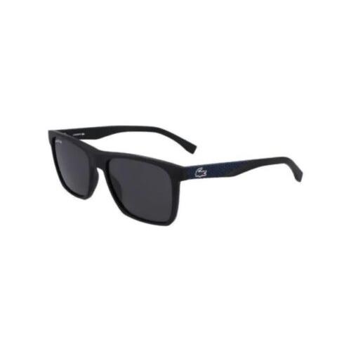 1 Unit Lacoste Black Matte Sunglasses 56-17-150 606