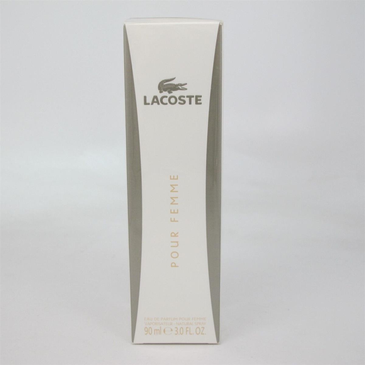 Lacoste Pour Femme by Lacoste 90 Ml/ 3.0 oz Eau de Parfum Spray