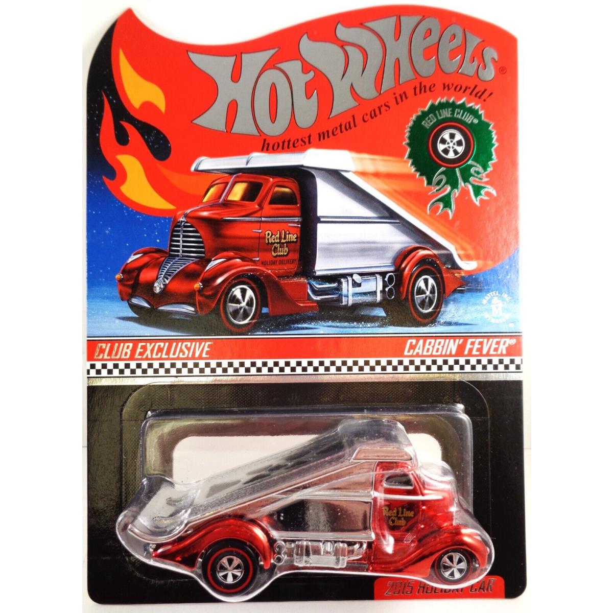 Hot Wheels Rlc Club Exclusive 2015 Holiday Car Cabbin Fever