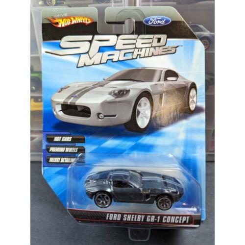 Hot Wheels Ford Shelby GR-1 Concept Speed Machines T4436 Nrfp 2009 1:64