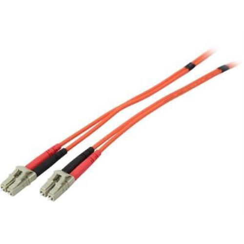 Startech.com FIBLCLC1 3.28 Ft. Multimode 62.5/125 Duplex Fiber Patch Cable LC