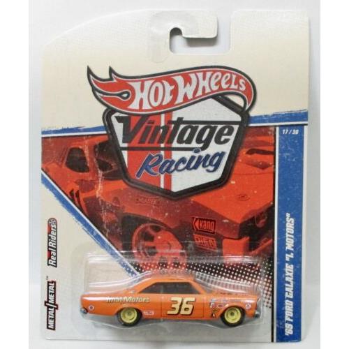 2010 Hot Wheels Vintage Racing 65 Ford Galaxie Imai Motors Combined Ship AR2