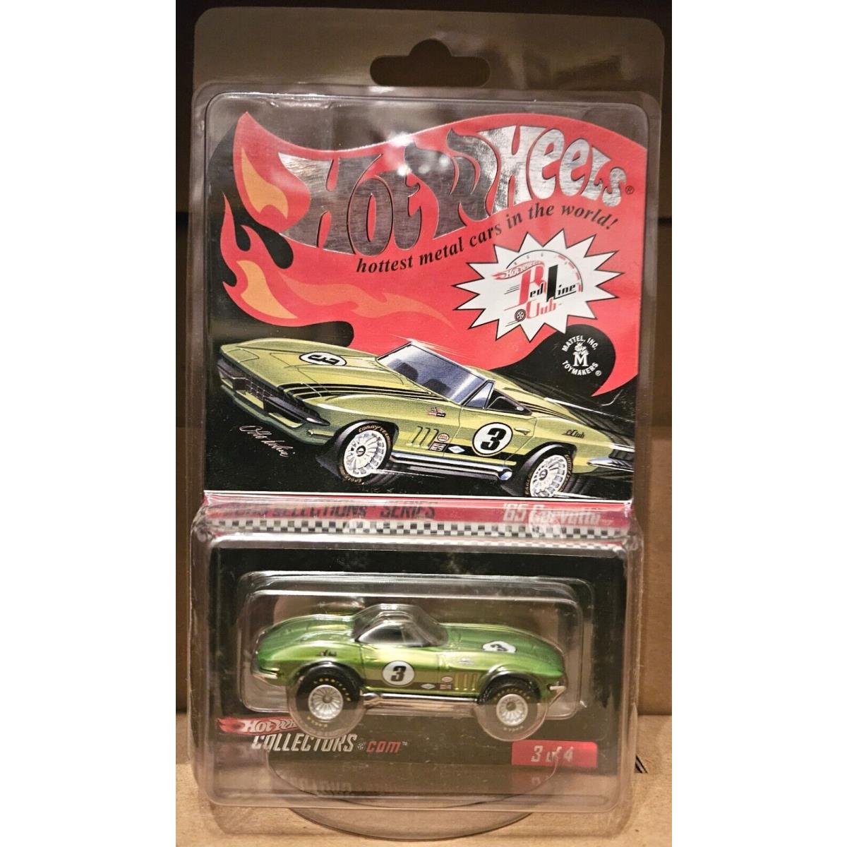 2005 Hot Wheels Redline Club Exclusive Selections Series Rlc 65` Corvette