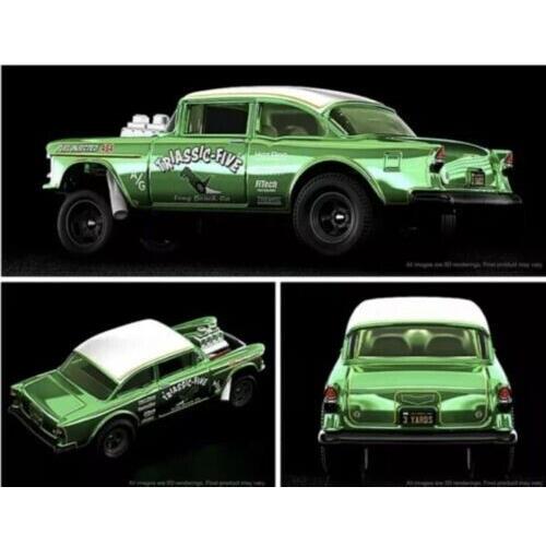 Hot Wheels Rlc 55 Chevy Bel Air Gasser Triassic-five IN Stock