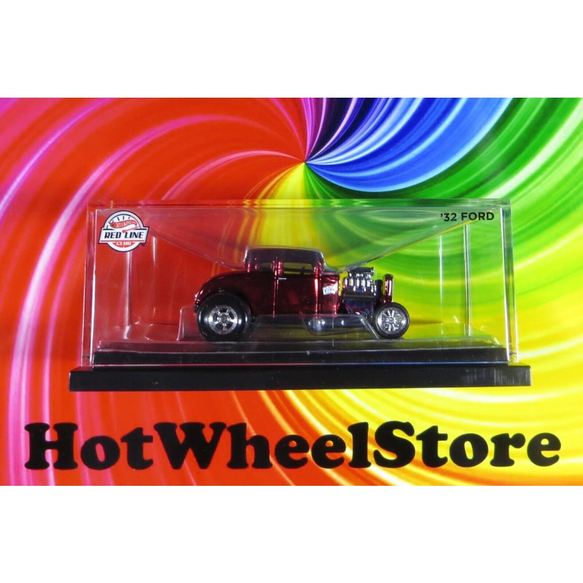 2022 Hot Wheels Rlc Red `32 Ford IN Hand HWM6-100622