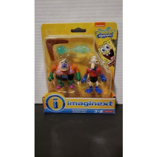 Mermaidman Barnacleboy Figure 2-pack Imaginext Spongebob Exclusive