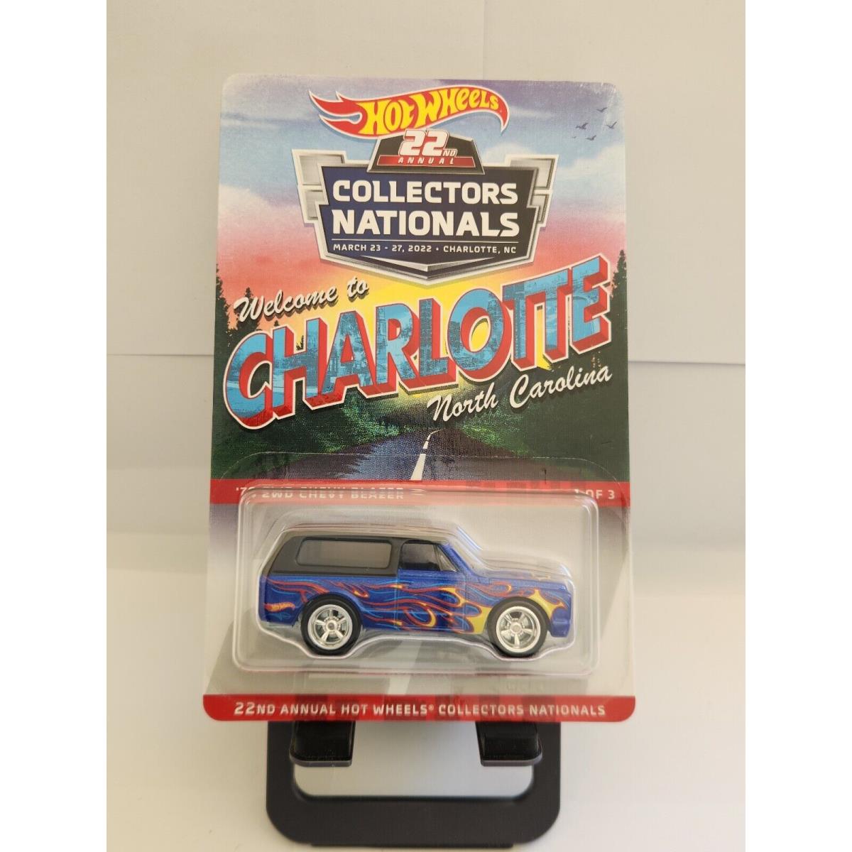 Hot Wheels 22nd Nationals Charlotte Convention `70 Chevy 2WD Blazer 709 N21