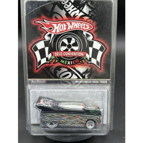 2010 Hot Wheels Chrome VW Volkswagen Drag Truck Mexico Convention 00821/03000