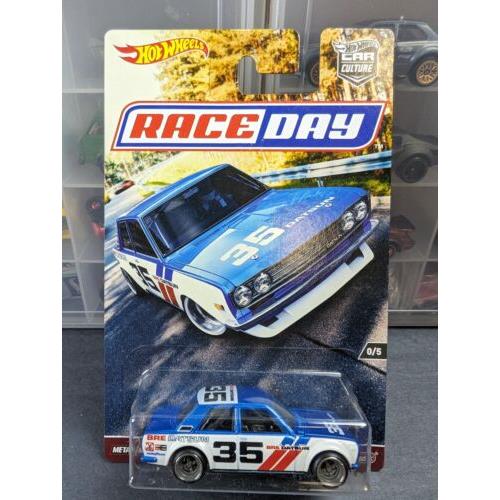 Hot Wheels Rlc Car Culture Premium Race Day Bre Datsun Blubird 510 35
