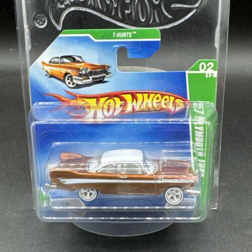 2009 Hot Wheels Gold 57 Plymouth Fury Super Treasure Hunt Short Card