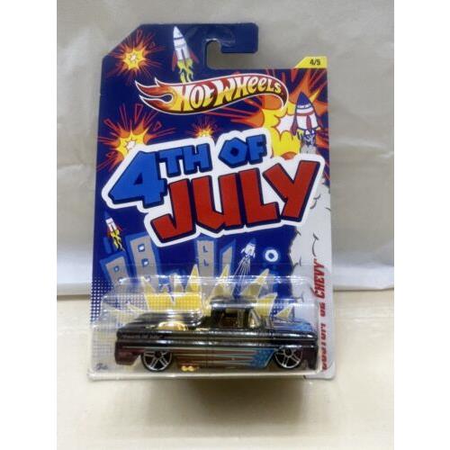 Hot Wheels 2012 4th of July Series: Custom `62 Chevy Pickup 4/5 Htf