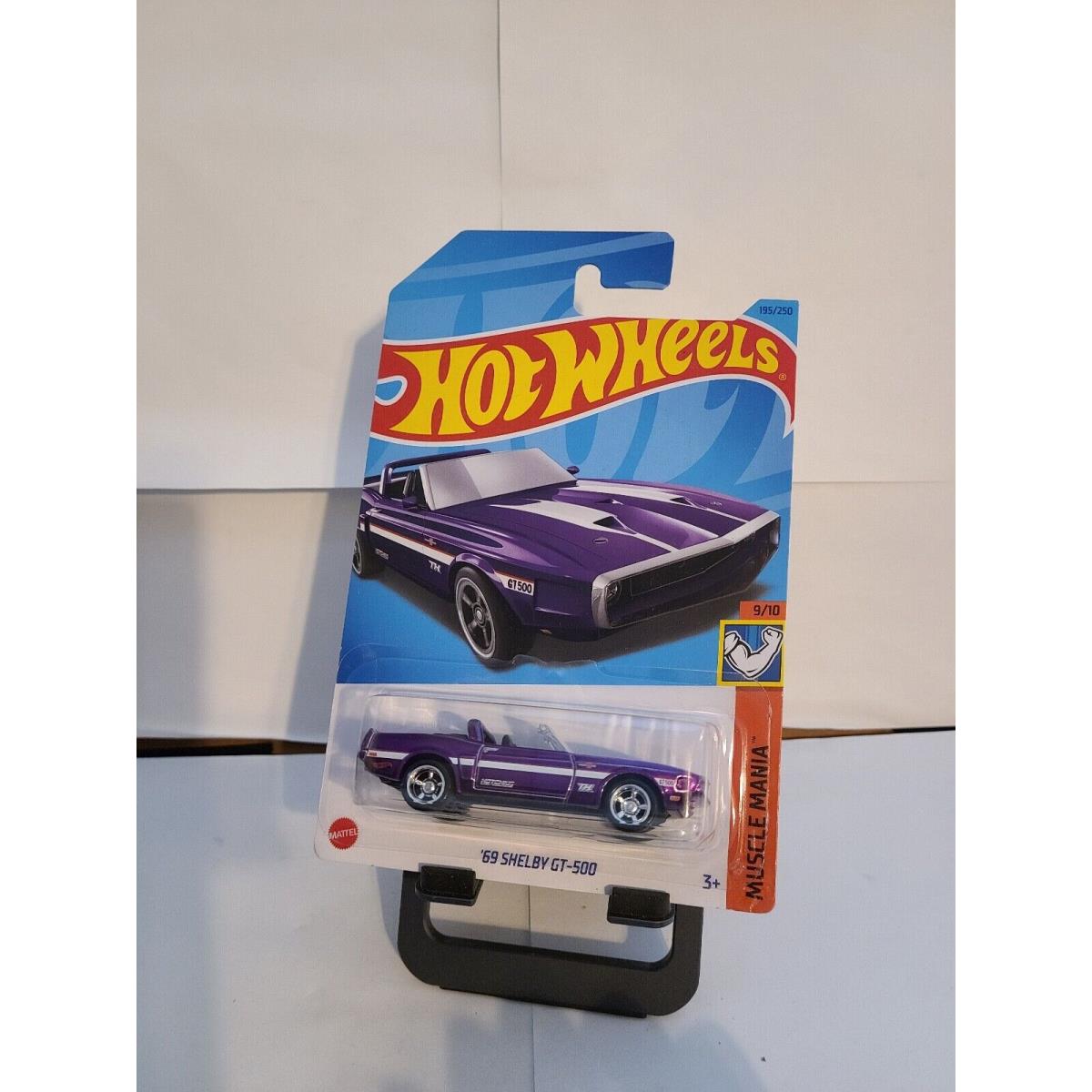 2023 Hot Wheels Super Treasure Hunt 69 Shelby GT-500 Muscle Mania Protector N36